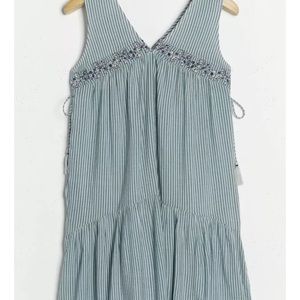 NWT Anthropologie Aida Embroidered Mini Dress XSP
